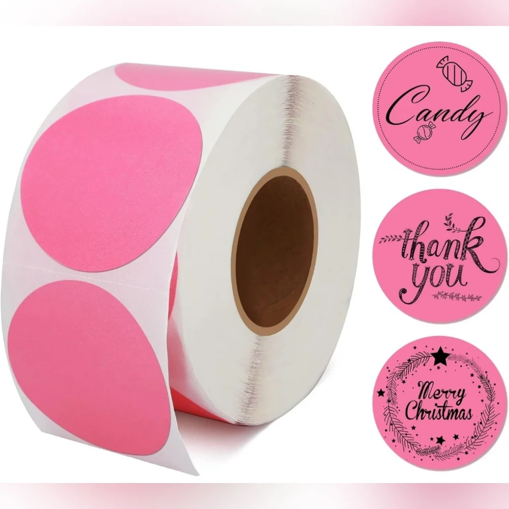 100ct 2x2 CUSTOMIZE LABELS 4 COLORS TO CHOOSE FROM